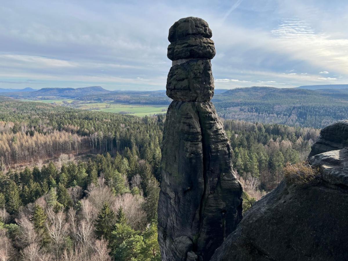 Pension Soutesky Hřensko Exteriér fotografie